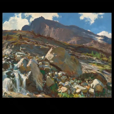 Simplon Pass by John Singer Sargent 1911