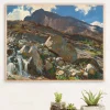Simplon Pass by John Singer Sargent Printed on Canvas