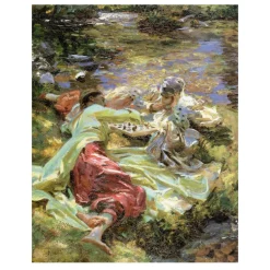 The Chess Game by John Singer Sargent 1907