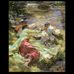 The Chess Game by John Singer Sargent 1907