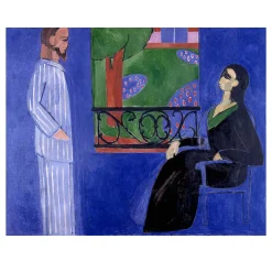 The Conversation by Henri Matisse 1908–1912