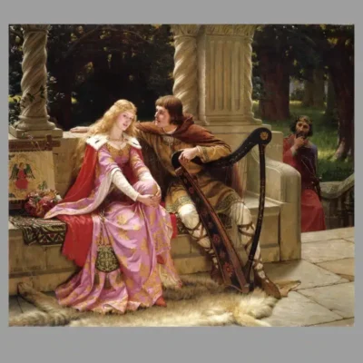 The End of the Song by Edmund Blair Leighton 1902