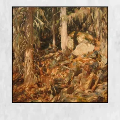 The Hermit by John Singer 1908 Printed on Canvas