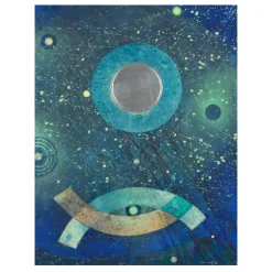 The Night Prowling Fish by Max Ernst 1972