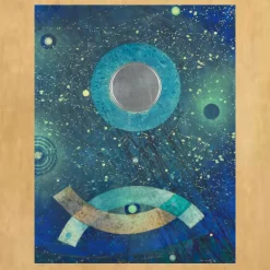 The Night Prowling Fish by Max Ernst 1972