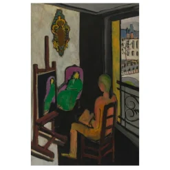 The Painter and His Model by Henri Matisse 1916