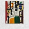 The Two Standing Women by Fernand Léger Printed on Canvas