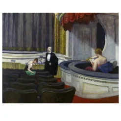 Two on the Aisle by Edward Hopper 1927