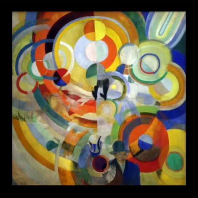 Carousel of Pigs by Robert Delaunay 1922