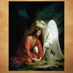 Christ in Gethsemane by Carl Bloch Printed on Canvas - Image 3
