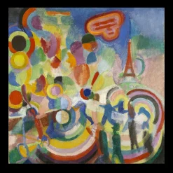 Homage to Blériot by Robert Delaunay 1914