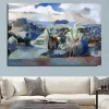 Landscape of the Bagley Woods by Paul Nash Printed on Canvas