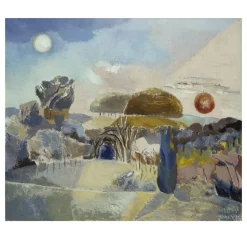 Landscape of the Vernal Equinox by Paul Nash 1944