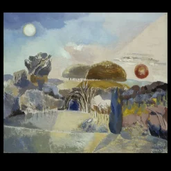 Landscape of the Vernal Equinox by Paul Nash 1944