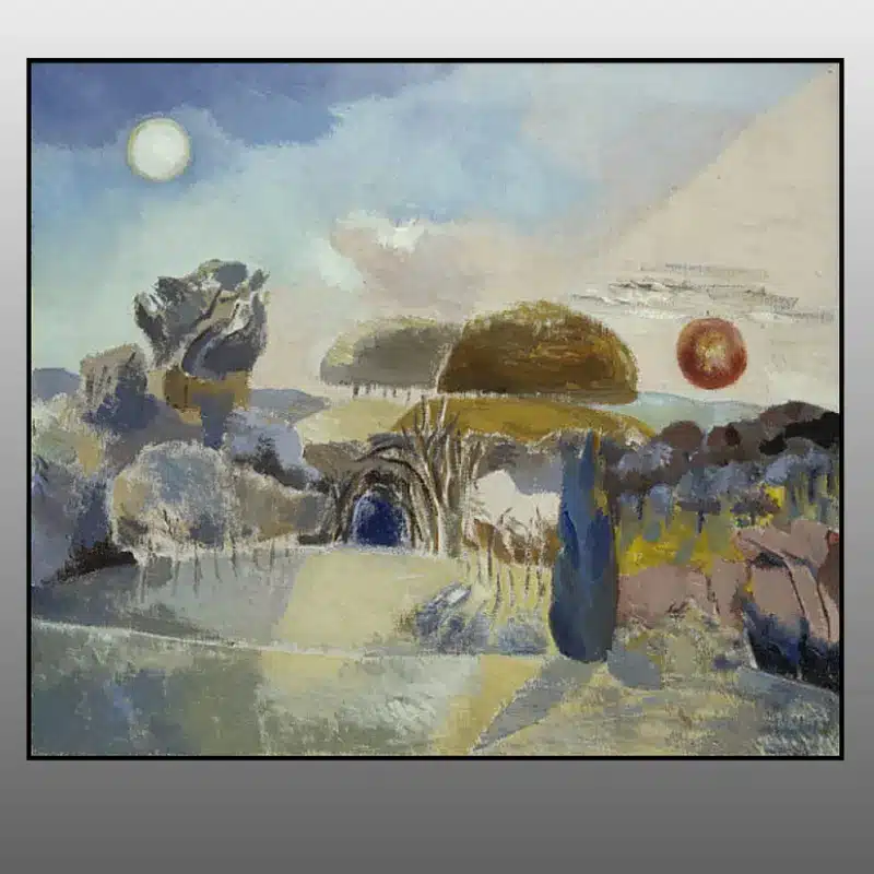 Landscape of the Vernal Equinox by Paul Nash Printed on Canvas