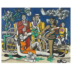 Leisure Activities - A Tribute to Louis David by Fernand Léger 1949