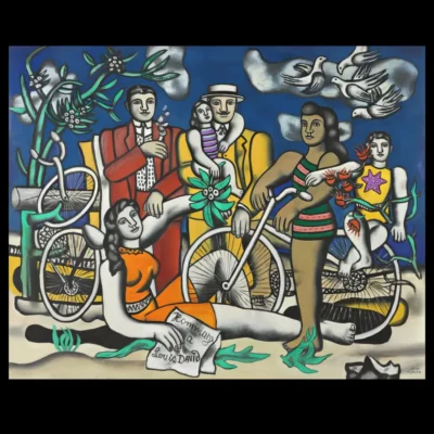 Leisure Activities - A Tribute to Louis David by Fernand Léger 1949
