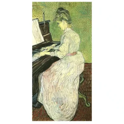 Marguerite Gachet at the Piano by Vincent van Gogh 1890