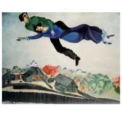 Over the Town by Marc Chagall 1918