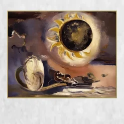 Eclipse of the Sunflower by Paul Nash Printed on Canvas