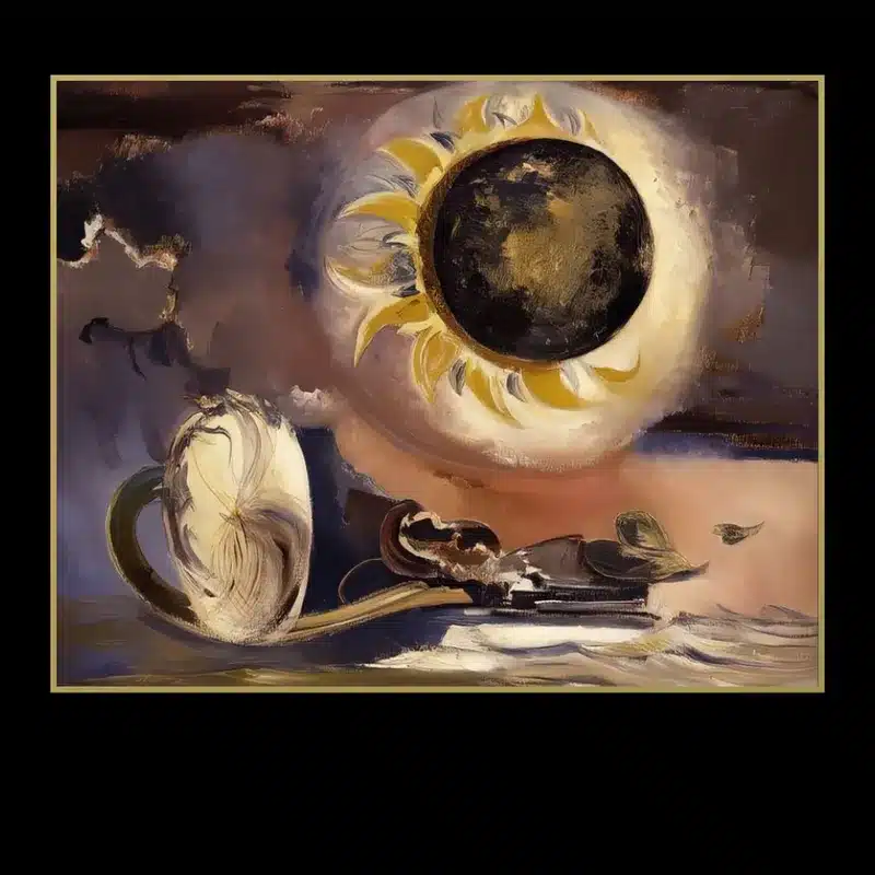 Eclipse of the Sunflower by Paul Nash Printed on Canvas