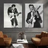 Picture of Chuck Berry Printed on Canvas