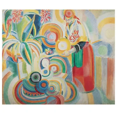 Portuguese Woman by Robert Delaunay 1916