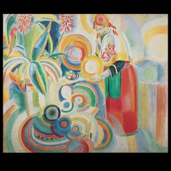 Portuguese Woman by Robert Delaunay 1916
