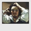The Desperate Man by Gustave Courbet Printed on Canvas