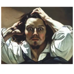 The Desperate Man by Gustave Courbet 1843-1845