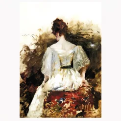 The White Dress by William Merritt Chase 1888