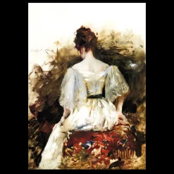 The White Dress by William Merritt Chase 1888