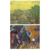 Vincent van Gogh In the Garden Printed on Canvas