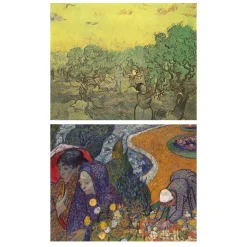 Vincent van Gogh In the Garden Printed on Canvas