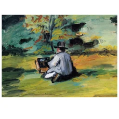 A Painter at Work by Paul Cézanne 1874