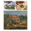Apples, Abandoned House and The Garden by Paul Cézanne