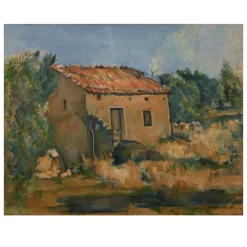 Paul Cézanne 1886 Abandoned House