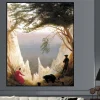 Chalk Cliffs at Rügen by Caspar David Friedrich Printed on Canvas