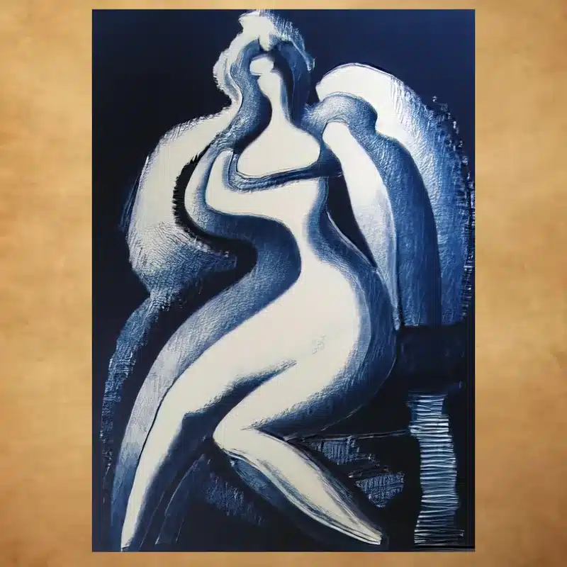 Coquette by Olexandr Archipenko Printed on Canvas