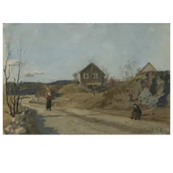 Edvard Munch 1881 From Vest Aker