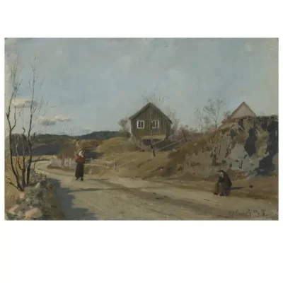 Edvard Munch 1881 From Vest Aker