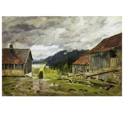 Edvard Munch 1881 Hakloa in Maridalen
