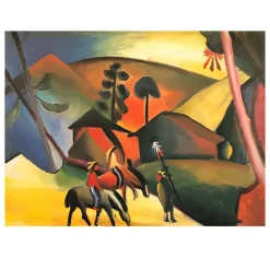 Indians on Horseback by August Macke 1911