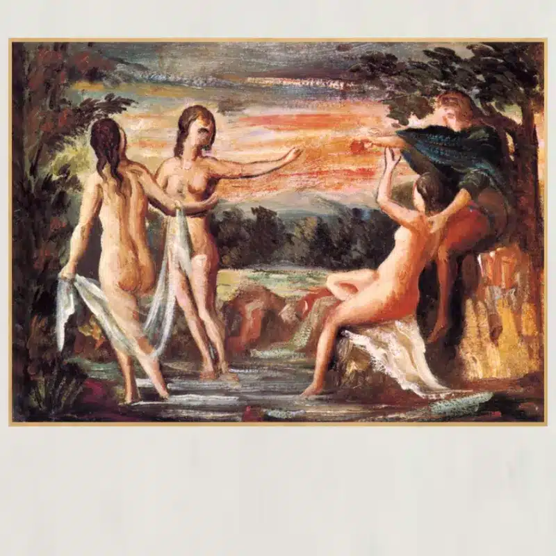 Judgement of Paris by Paul Cézanne Printed on Canvas