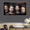 Nickelback Rock Band Members Printed on Canvas