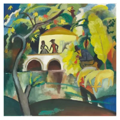 August Macke 1912 Rokoko