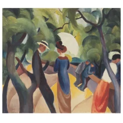 Promenade by August Macke 1913
