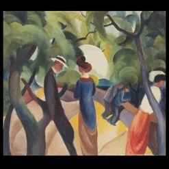 Promenade by August Macke 1913