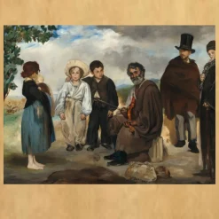 The Old Musician by Édouard Manet 1862