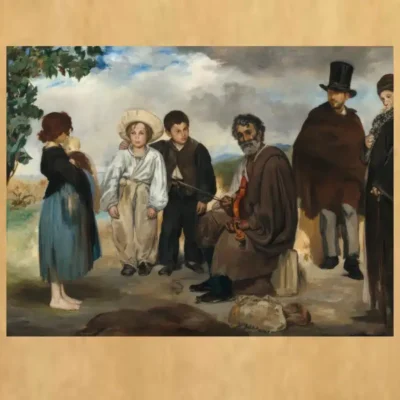 The Old Musician by Édouard Manet 1862